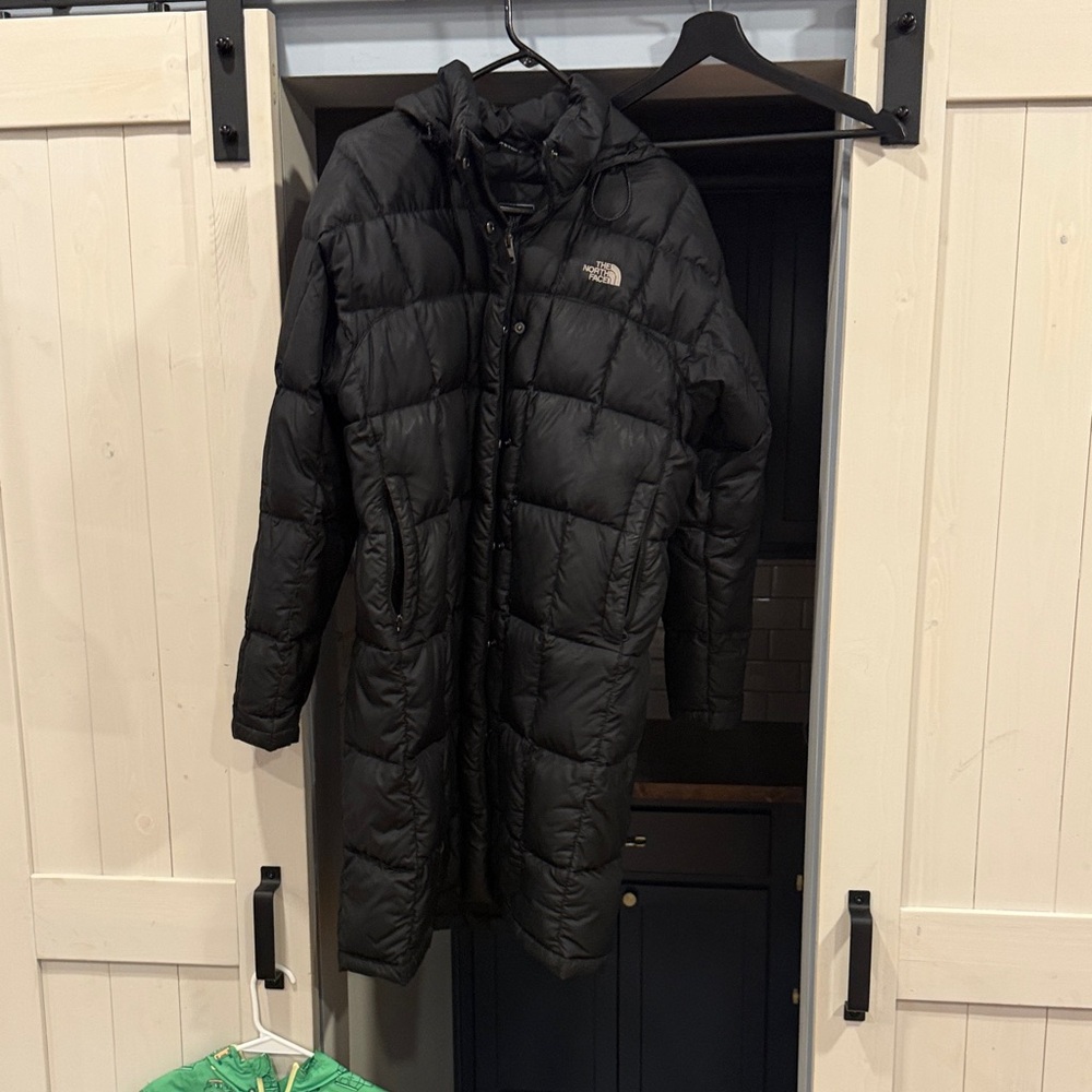 The North Face Women's Long Black Puffer Jacket
